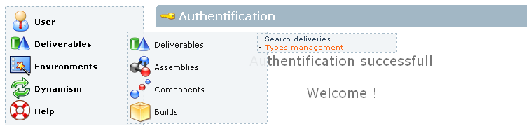 Deliverable types management