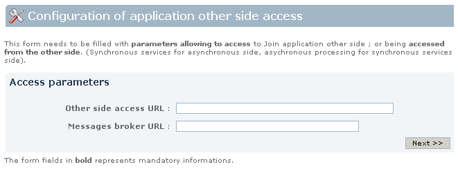 Asynchronous side access